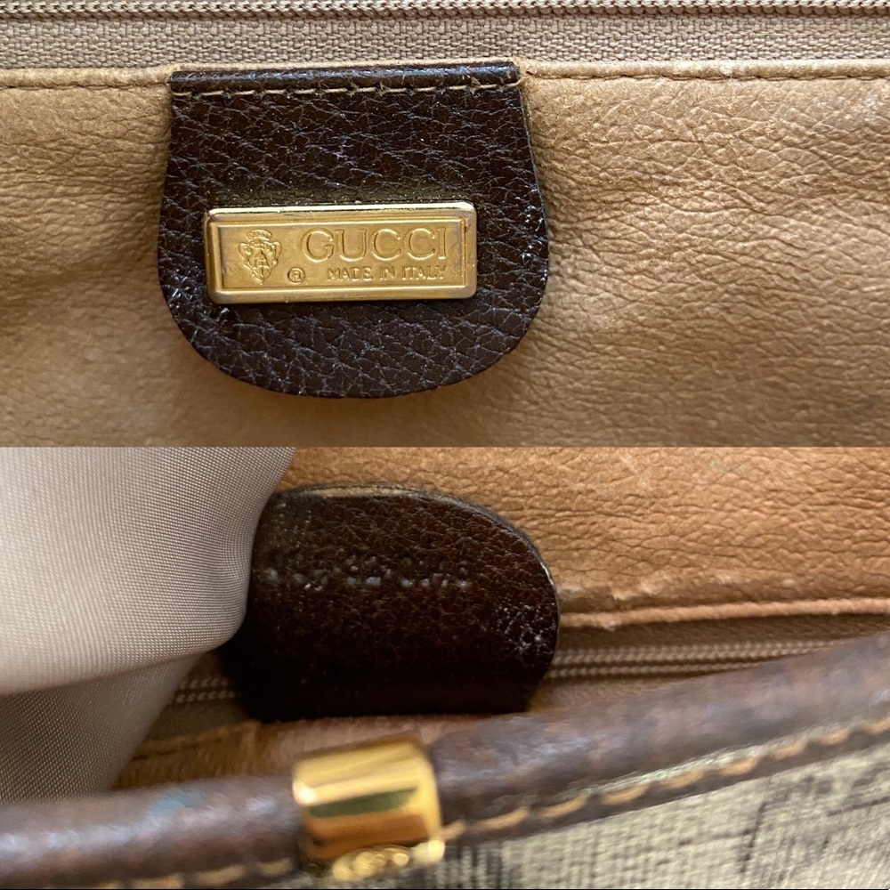 💐SOLD💐 GUCCI VINTAGE CROSSBODY BAG - Picture 12 of 15